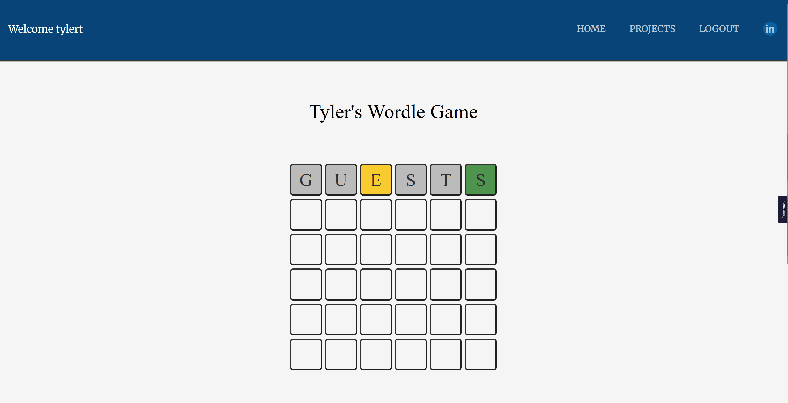 Wordle instructions modal